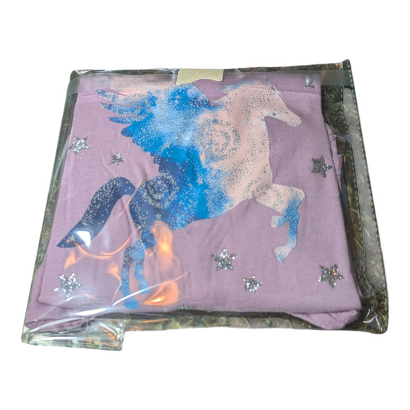 Members Mark-Girls-Unicorn Long Sleeve Shirt-Size 7-8-Light Purple/Pink - Picture 7 of 7